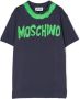 Moschino Kids T-shirt met logoprint Blauw - Thumbnail 1