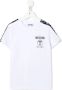 Moschino Kids T-shirt met logoprint Wit - Thumbnail 1