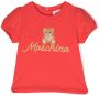 Moschino Kids T-shirt met patroon Rood - Thumbnail 1
