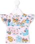 Moschino Kids T-shirt met print Roze - Thumbnail 1