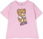Moschino Kids T-shirt met teddybeer patroon Roze - Thumbnail 1