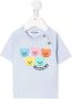 Moschino Kids T-shirt met teddybeerprint Blauw - Thumbnail 1
