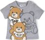 Moschino Kids T-shirt met teddybeerprint Grijs - Thumbnail 1