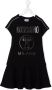 Moschino Kids T-shirtjurk met logoprint Zwart - Thumbnail 1
