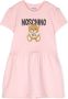 Moschino Kids T-shirtjurk met speelgoedprint Roze - Thumbnail 1