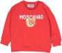 Moschino Kids Sweater met teddybeerprint Rood - Thumbnail 1