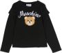 Moschino Kids Sweater met teddybeerprint Zwart - Thumbnail 1