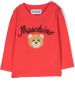 Moschino Kids Katoenen T-shirt Rood - Thumbnail 1