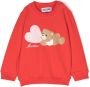 Moschino Kids Sweater met teddybeerprint Rood - Thumbnail 1