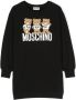 Moschino Kids Sweaterjurk met teddybeerprint Zwart - Thumbnail 1