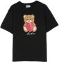 Moschino Kids T-shirt met teddybeerprint Zwart - Thumbnail 1