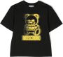 Moschino Kids T-shirt met teddybeerprint Zwart - Thumbnail 1