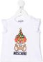 Moschino Kids Top met ruches Wit - Thumbnail 1