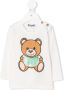 Moschino Kids Top met teddybeerprint Wit - Thumbnail 1