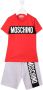 Moschino Kids Trainingspak met logoprint Rood - Thumbnail 1