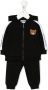 Moschino Kids Trainingspak met patch Zwart - Thumbnail 1