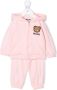 Moschino Kids Trainingspak met teddybeerprint Roze - Thumbnail 1