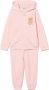 Moschino Kids Trainingspak met logoprint Roze - Thumbnail 1