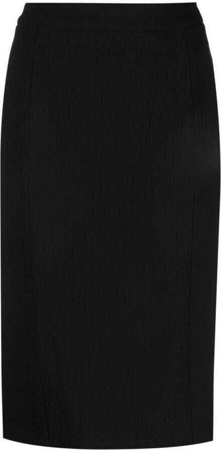 Moschino Midi-kokerrok Zwart
