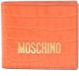 Moschino Portemonnee met logo Oranje - Thumbnail 1