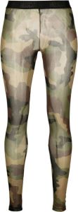 Moschino Legging met camouflageprint Groen