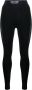 Moschino Legging met intarsia logo Zwart - Thumbnail 1