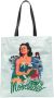 Moschino Shopper met print Blauw - Thumbnail 1
