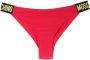 Moschino Bikinislip met logoband Rood - Thumbnail 1