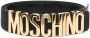 Moschino Riem met logogesp Zwart - Thumbnail 1
