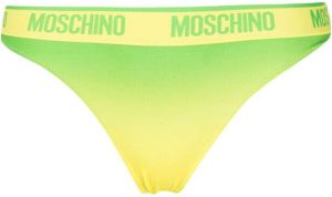 Moschino String met logo Groen