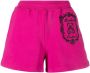 Moschino Shorts met geborduurd logo Roze - Thumbnail 1