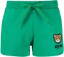 Moschino Shorts met logopatch Groen - Thumbnail 1