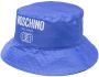 Moschino Vissershoed met logoprint Blauw - Thumbnail 1