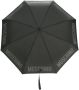 Moschino Paraplu met logoprint Grijs - Thumbnail 1
