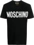 Moschino T-shirt met logoprint Zwart - Thumbnail 1