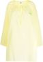 Moschino Shiftjurk met logoprint Geel - Thumbnail 1