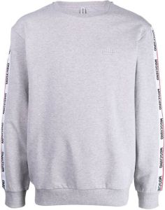 Moschino Sweater met logoband Grijs