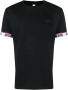 Moschino T-shirt met logoband Zwart - Thumbnail 1