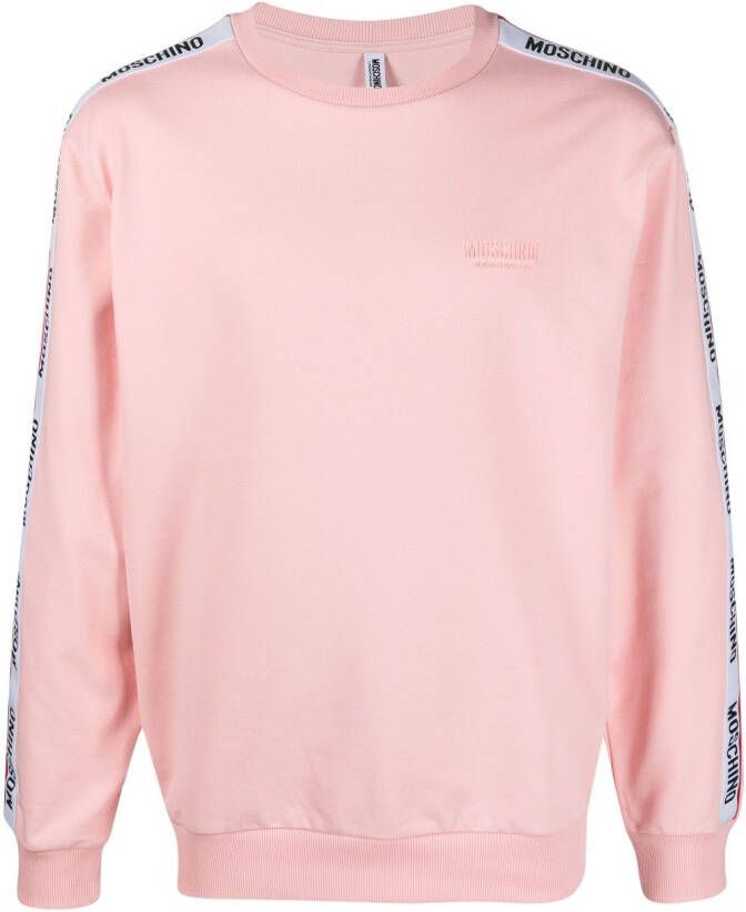 Moschino Sweater met logoband Roze