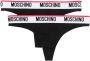 Moschino String met logoband Zwart - Thumbnail 1