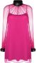 Moschino Mini-jurk met hoge hals Roze - Thumbnail 1