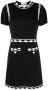 Moschino Mini-jurk met kant Zwart - Thumbnail 1