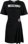 Moschino Mini-jurk met logoprint Zwart - Thumbnail 1