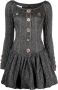 Moschino Mini-jurk verfraaid met kristallen Zwart - Thumbnail 1
