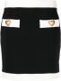 Moschino Mini-rok met hartvormige knopen Zwart - Thumbnail 1