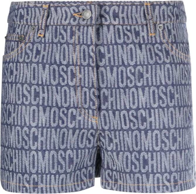 Moschino Wollen shorts Blauw