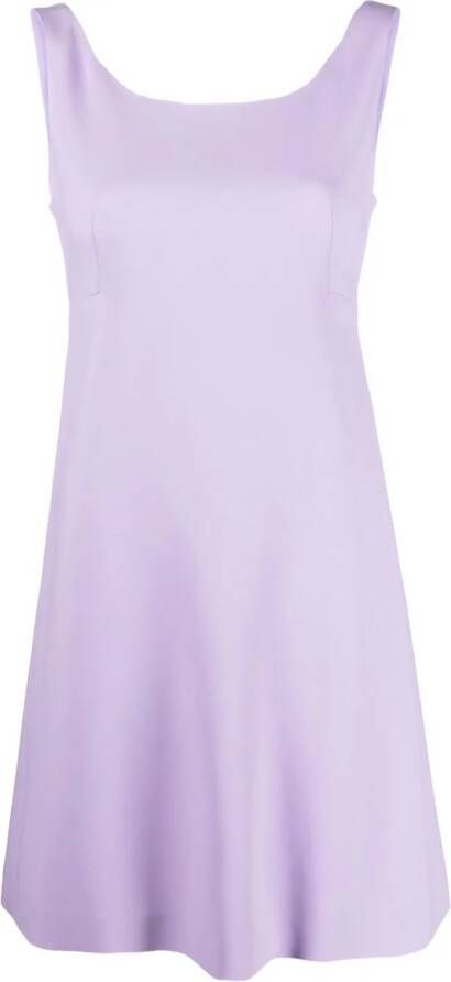 Moschino Mouwloze jurk Paars