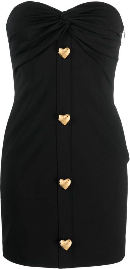 Moschino Stretch mini-jurk Zwart