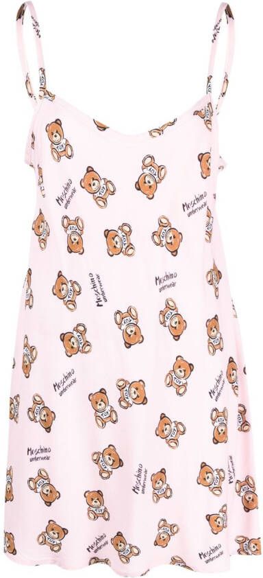 Moschino Onderjurk met spaghettibandjes Roze