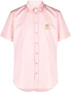 Moschino Overhemd met korte mouwen Roze